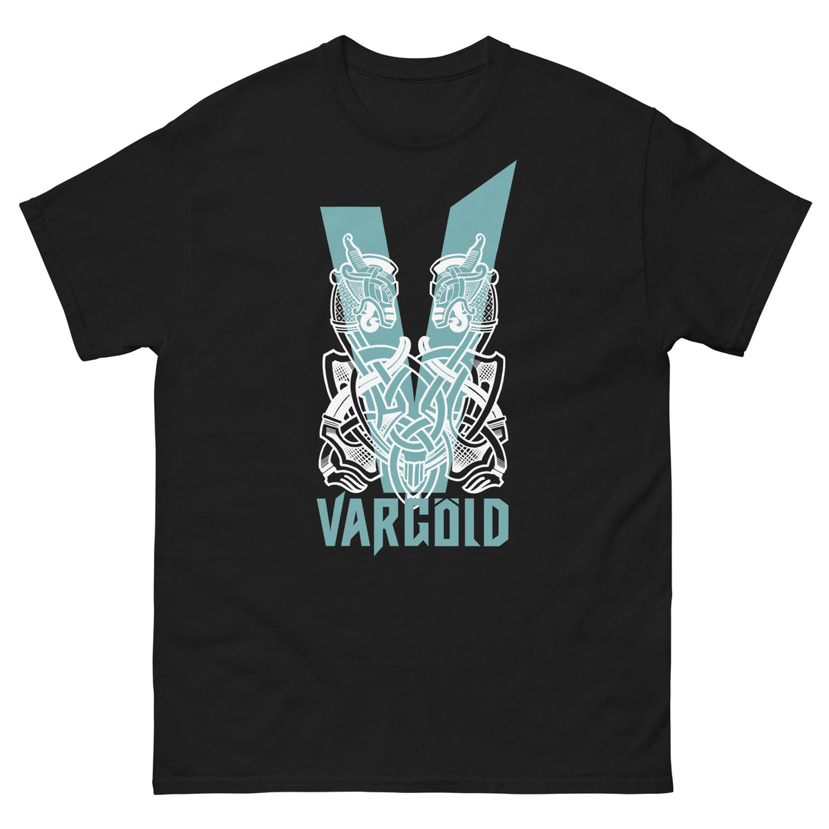 Wolfs of Vargöld classic black T-shirt – Norðan